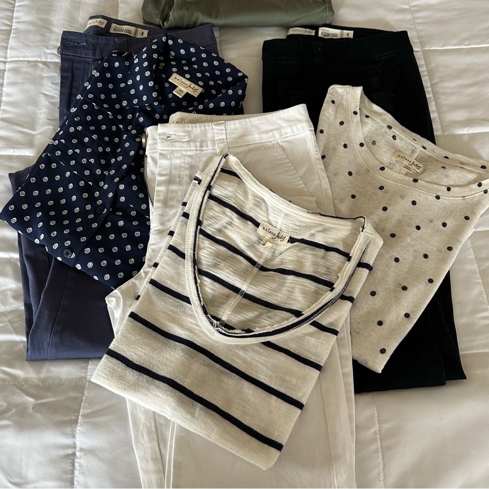 Maison Jules Chino Pants - Weekend Casual, Size 4